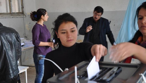 بدء التصويت لانتخابات مجالس البلديات غربي كوردستان